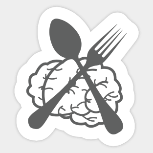 Eat brain Sticker